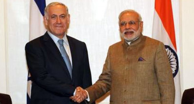 Indian, Israeli prime ministers discuss defence, trade