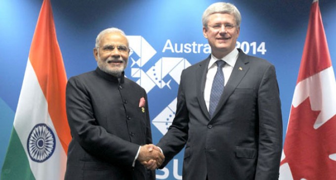 G20 Summit : Good relations with Canada a priority: Modi to Harper