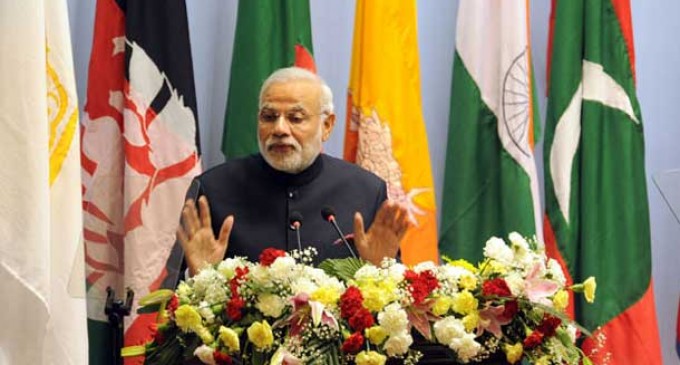 Modi moots infrastructure finance facility for Saarc region