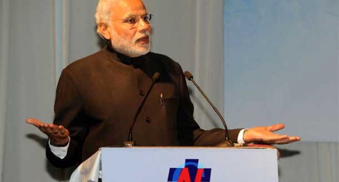 Frame constitution early, with consensus: Modi urges Nepal