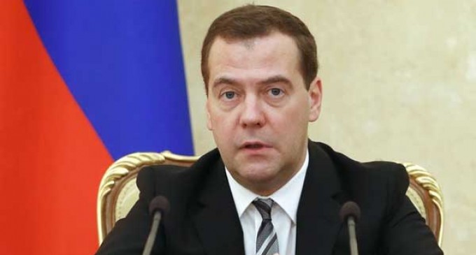 Russia at risk of deep recession, says Medvedev
