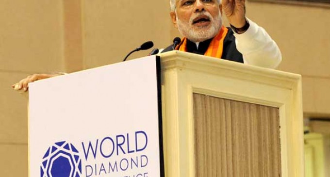 Want major diamond mining firms to sell directly to India : Modi