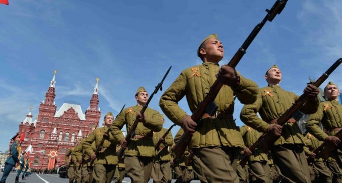 Pictures of Victory Day Celebrations in Moscow, Russia