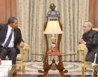 The President of the United Republic of Tanzania, Jakaya Kikwete calling on the President, Pranab Mukherjee,