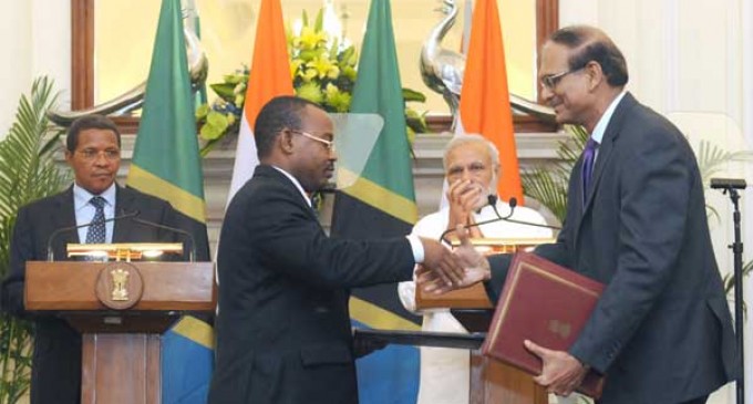India, Tanzania to fight terrorism, boost gas exploration