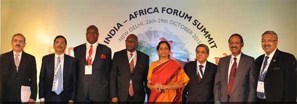 Minister of State (Independent Charge) Mrs. Nirmala Sitharaman at Focus Africa