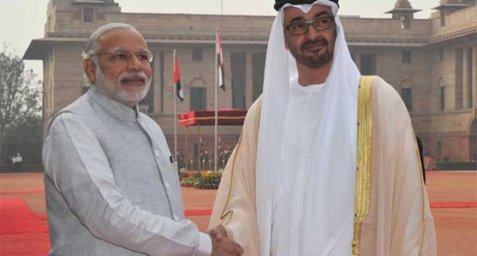 Modi, Abu Dhabi crown prince hold restricted meeting