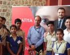 Ambassador of Serbia to India H. E. Mr. Vladimir Maric at a Charity Sales Exhibition of Children’s Paintings and Handicrafts at the Embassy of the Republic of Serbia in India in collaboration with Indian “NGO KATHA”