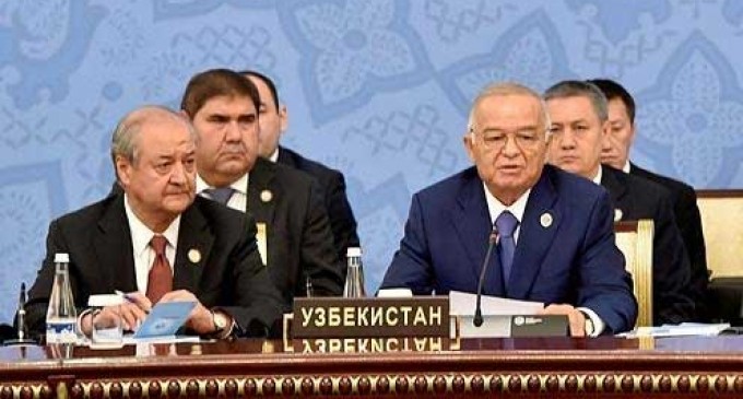 Address by the President of the Republic of Uzbekistan H.E. Mr. Islam Karimov at the delegation-level meeting of the Council of the SCO heads of states