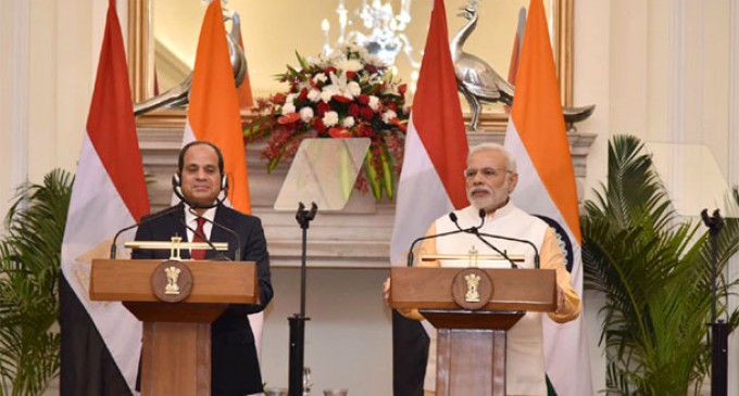 India, Egypt to cooperate in counter-terrorism