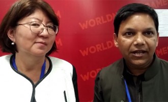 Diplomacyindia.com Exclusive Interview with Ms. Temirbekova Aynura, Kyrgyz Culture, Information & Tourism & Minister at the Press Center, Venue of World Nomad Games 2016