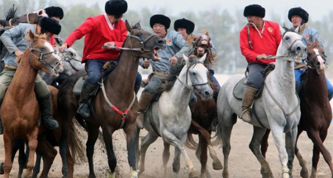 Kok Boru was the highlight of the 2nd edition of World Nomad Games, Issy-kul, Kyrgyzstan