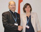 MoS for Environment, Forest and Climate Change (IC), Anil Madhav Dave and the Swedish Minister for International Development Cooperation & Climate and Deputy Prime Minister, Isabella Lovin