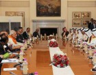 Modi, Qatar PM hold delegation-level talks