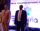 Shri Amar Sinha, Secretary [Economic Relations], MEA as Chief Guest with Ambassador of Ethiopia to India, H. E. Mr. Asfaw Dingamo Kame at the National Day Reception of Ethiopia in New Delhi