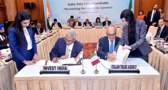 Indian CEOs propose institutionalising roundtable with Italy