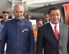 President Kovind arrives in Ethiopia