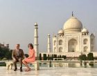 Belgian King, Queen visit Taj Mahal