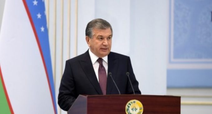 “CENTRAL ASIA IS A REGION OF HUGE UNREALIZED POTENTIAL” Uzbek President SHAVKAT MIRZIYOYEV
