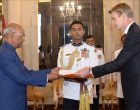 Envoys of Three Nations Present Credentials to President of India