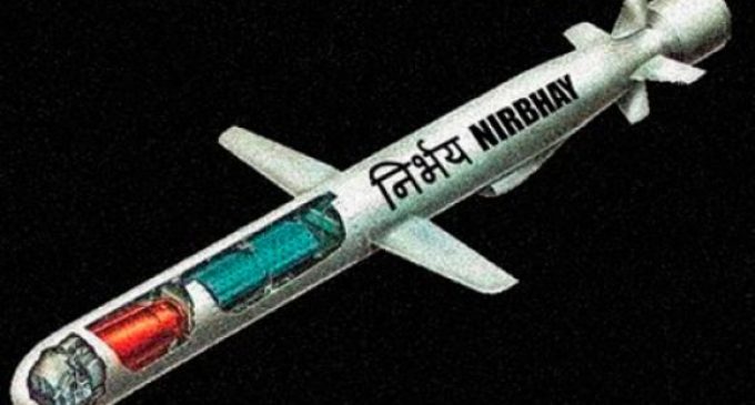 India’s subsonic cruise missile Nirbhay ready for fifth trial