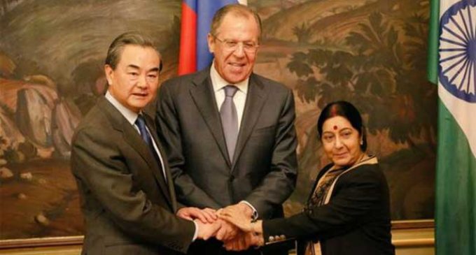Russia, India, China hold trilateral meeting
