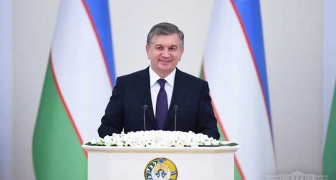 PRESIDENT OF UZBEKISTAN SHAVKAT MIRZIYOYEV ADDRESSES THE OLIY MAJLIS