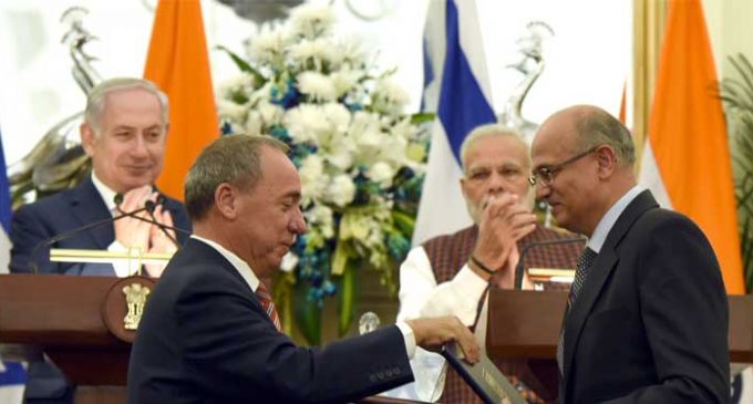 India, Israel sign nine agreements