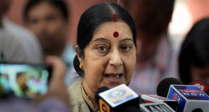 Sushma to visit politically fluid Nepal on February 1-2
