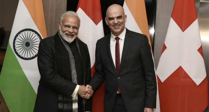 Modi holds bilateral meeting with Swiss President