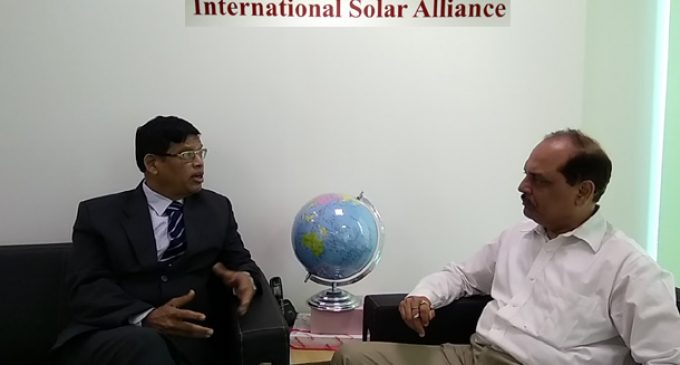 Exclusive Interview to Diplomacyindia.com with Shri Upendra Tripathi, IAS Interim DG, International Solar Alliance (ISA)