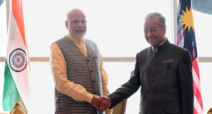 Modi holds ‘productive’ meeting with new Malaysian PM