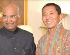 Dr. Lotay Tshering Prime Minister of the Kingdom of Bhutan called on the President of India, Shri Ram Nath Kovind