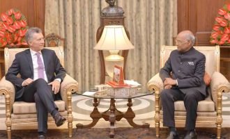PRESIDENT HOSTS PRESIDENT OF ARGENTINA; SAYS INDIA’S TRANSFORMATIVE GROWTH AND ARGENTINE CAPABILITIES ARE CREATING NEW OPPORTUNITIES