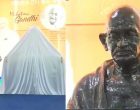 Modi unveils Gandhi’s bust at South Korean university