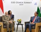 The Prime Minister, Narendra Modi meeting the President of Indonesia, Joko Widodo