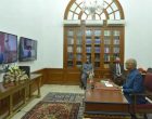 ENVOYS OF SEVEN NATIONS PRESENT CREDENTIALS TO PRESIDENT OF INDIA THROUGH VIDEO CONFERENCING