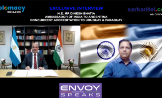 Video Interview : H.E. Mr. Dinesh Bhatia, Ambassador of India to Argentina in conversation with Ameya Sathaye, Editor-in-Chief, Sarkaritel.com & Diplomacyindia.com