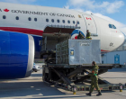 Second flight carrying medical supplies for India departs Canada