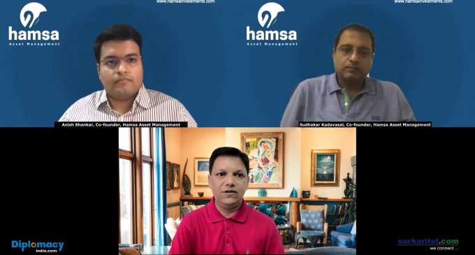 Interview with co-founders of Hamsa Asset Management Sudhakar Kadavasal / Anish Shankar on launching launched india’s first alternate renewal energy fund.