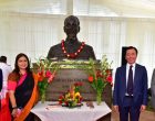 President Ho Chi Minh Bust Unveiled In India