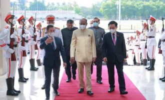 INDIAN PARLIAMENTARY DELEGATION ARRIVES IN HANOI, VIETNAM ON THREE DAY VISIT