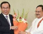 Nadda interacts with senior leader of Vietnam’s Communist Party