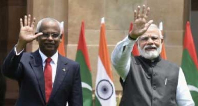 India inks six pacts with Maldives