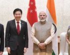 India-Singapore ministerial delegation meets PM Modi