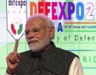 PM Modi inaugurates DefExpo22 at Gandhinagar, Gujarat