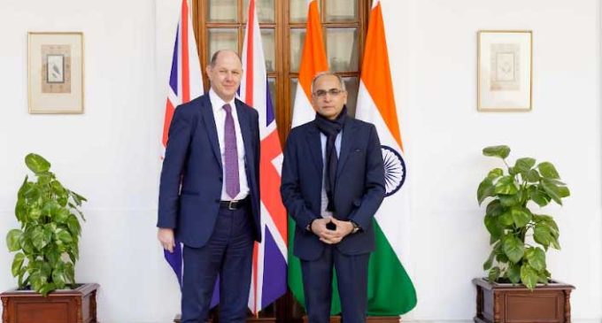 UK REAFFIRMS 2030 ROADMAP COMMITMENTS AT HIGH LEVEL DIALOGUE WITH INDIA