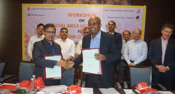 MOU signed for collaborative heritage work with Australia in Rajasthan