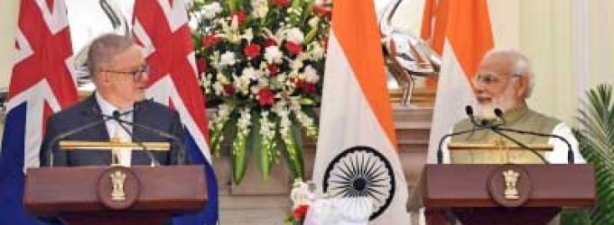 India-Australia to finalise economic cooperation agreement by this year