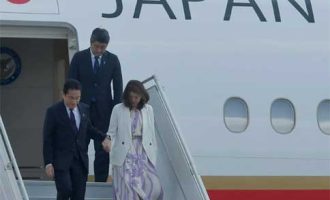 The Prime Minister of Japan, Fumio Kishida receives warm welcome on his arrival for the G20 Summit